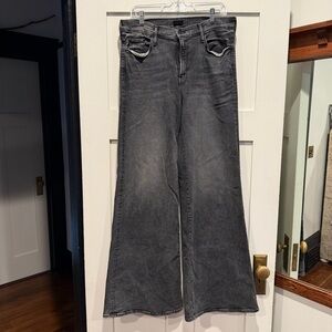 MOTHER The Twister Heel wide leg flare jeans, 33